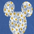 thumbnail image 3 of Mickey & Friends - Daisies Mickey Silhouette - Women's Short Sleeve Graphic T-Shirt, 3 of 6