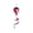 Red, variant on Sktrjpolfis 4th of July Hanging Spinner, 43 Inch Patriotic Hot Air Balloon Rotating Decor for Garden Porch, American Flag Yard Ornament