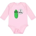 thumbnail image 3 of Inktastic I'm Kind of a Big Dill Pickle with Sunglasses Boys or Girls Long Sleeve Baby Bodysuit, 3 of 5