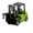 Green, variant on 1/64 Mini Alloy Forklift Remote Control Toy, 2.4GHz RC Forklift with Pallet, 2-In-1 Remote-Controlled Forklift, Strong Power & Speed Adjustment, Compact RC Construction Vehicle Toy
