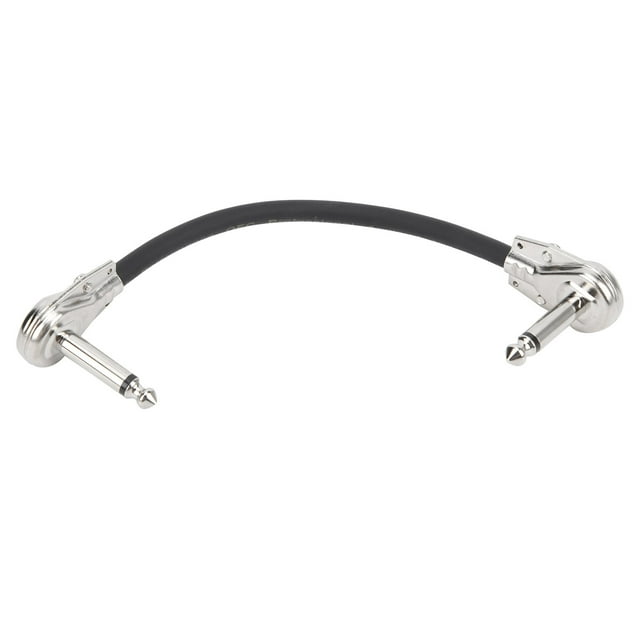 Cable de conexión de bajo ruido, Cable de conexión de guitarra Cable de pedal de bajo efecto Cable de conexión de guitarra de bajo ruido Valor excepcional