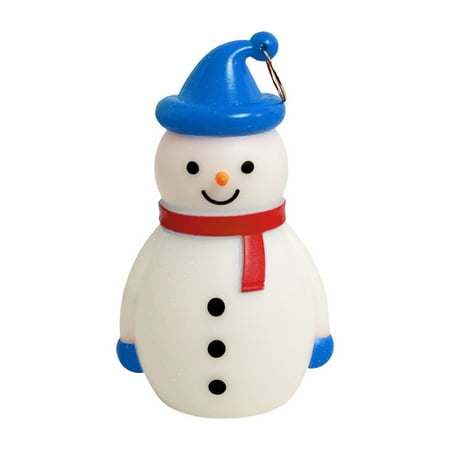 

Guibest Christmas Decorations Snowman Night Light LED Lighting Small Ornaments Children Carry Night Light Christmas