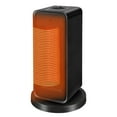thumbnail image 1 of Ceramic Space Heater With Adjustable Thermostat 1200 Watt Fast Heating For Home Office Use, 1 of 9