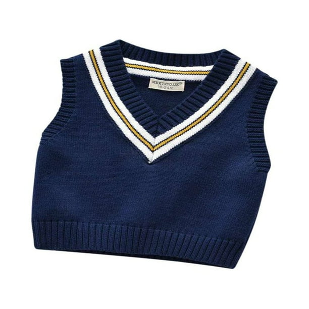 Baby sleeveless sweater best sale