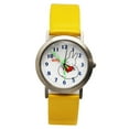 thumbnail image 1 of Yellow Colored Faux Leather Band Analog Watch (25mm), 1 of 1
