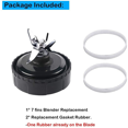 thumbnail image 2 of 2 cuchillas de repuesto para licuadora de 7 aletas compatibles con vasos para licuadora BL450 Auto IQ Pro, 2 of 8