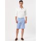 thumbnail image 3 of Pantalones Cortos De Rayas Verticales uxcell Azul Blanco 30, 3 of 7