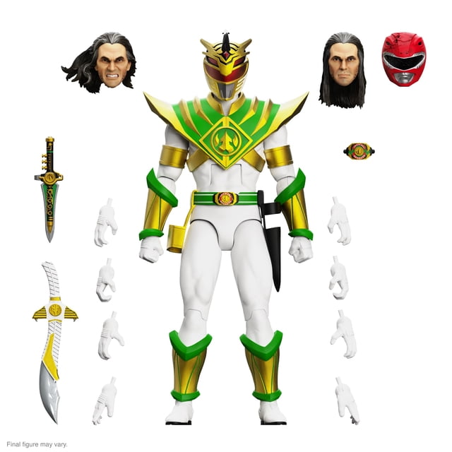 Figura de acción Super7 ULTIMATES! ¡Poderoso Morphin Power Rangers, Lord Drakkon!