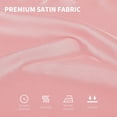 thumbnail image 4 of IKOMMI 12 Pack Square Satin Napkin Bright Silk Table Napkin Soft Smooth Fabric Table Napkin for Wedding Banquet Party Decoration, Champagne, 17 x 17 Inch, 4 of 7