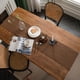 thumbnail image 2 of Xiao Hua Camino de mesa rústico bohemio para comedor, de estilo rústico, para mesa de centro, de 180 cm de largo, tejido en macramé, para decoración navideña otoñal de cocina, 33 x 180 cm (marrón)., 2 of 5