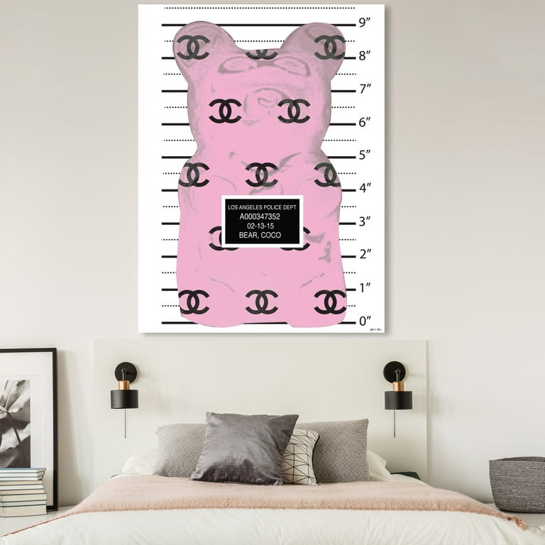 Coco Noir Perfume With Pink Peonies Art: Canvas Prints, Frames & Posters