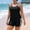 White, variant on Two Piece Tankini Swimsuits for Women Loose Fit Swimsuit Sporty Swimsuits Swimsuit Tank Top Tankini Tops for Women Tankini Swimsuit for Women Plus Size Tankinis Black 2XL
