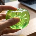 thumbnail image 5 of Apple Squishy Stress Reliever, Slow Rising Decompression Ball, Soft Fruit Sensory Fidget Pal for Anxiety Relief, 5 of 8