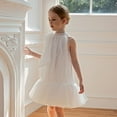 thumbnail image 5 of Flower Girls Dress Bridesmaid Wedding Gown Tulle Tutu Babydoll Dance Dress, Size for 2-3T, 5 of 6