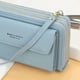 thumbnail image 3 of Bolso de mano para mujer Sunnimix embrague para mujer Azul 20x6x11cm, 3 of 3