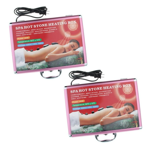 Milaget 2 Box Massage Warmer Case Heater US Plug
