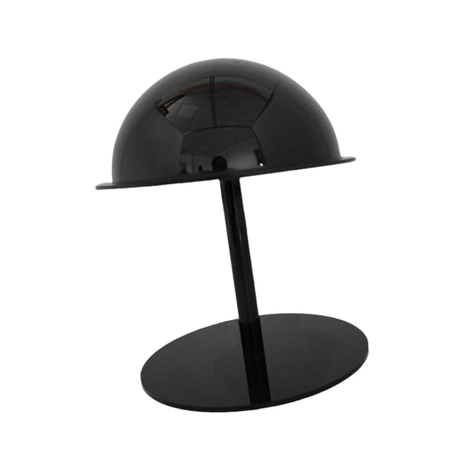 Organizador de sombreros, independiente, multiusos, portátil, redondo, con pedestal, para pelucas 20 cm de altura