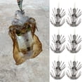 thumbnail image 3 of Cheers.US 20Pcs Double-layers Squid Jig Luminous Squid Fishing Hooks Glow Squid Jigs Cuttlefish Sleeve Fishing Jigs Squid Hard Bait Octopus Lure Glow in Dark, 3 of 7