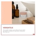 thumbnail image 5 of 20Ensemble Pot de Crème Faciale Forme Ronde Rose Transparent 4x4x2.5cm pour Usage Quotidien Femmes, 5 of 5