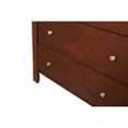 thumbnail image 5 of Glory Furniture Burlington 6-Drawers Bedroom Dresser in Cherry, 5 of 8