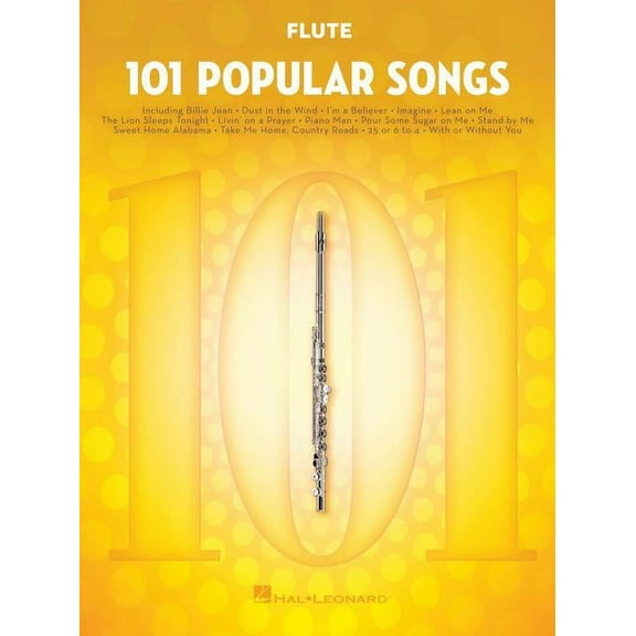 Hal Leonard 101 Popular Songs  - Flute