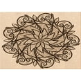 thumbnail image 1 of Ahgly Company Machine Washable Indoor Rectangle Transitional Saddle Brown Area Rugs, 7' x 10', 1 of 7