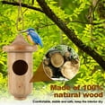 thumbnail image 3 of Colgante de madera BESWORLDS de Hummingbird House, paquete de 3 con cuerdas, 3 of 6