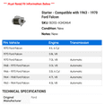 thumbnail image 2 of Starter - Compatible with 1963 - 1970 Ford Falcon 1964 1965 1966 1967 1968 1969, 2 of 2