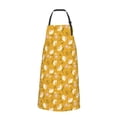 thumbnail image 2 of Naloa Daisies Flowers Apron Kitchen Aprons with Pockets for Women Men Chef, 2 of 8