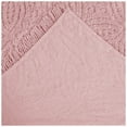 thumbnail image 5 of Better Trends Chenille Bedspread For King Size Bed 100% Cotton Lightweight Bedspread for all Season 120" x 110" Wedding Ring Collection - Pink, 5 of 6