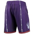 thumbnail image 4 of Men's Mitchell & Ness Purple Toronto Raptors 1998 Hardwood Classics 75th Anniversary Swingman Shorts, 4 of 4