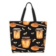 thumbnail image 1 of Balery Bee and Honey Bolsa Tote Estilo Estético con Cremalleras, Bolsa de Hombro, Bolsa de Compras Grande y Plegable, 1 of 8