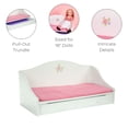 thumbnail image 2 of Olivia’s Little World Trundle Daybed for 18" Dolls with Pull-Out Bed and Cushions, 2 of 5