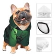 thumbnail image 3 of Sikiie Green Night Sky Moon Branches Dog Hoodie,Dog Clothes,Dog Sweatshirt ,Dog Shirt, Dog Clothes for Puppy Kitten Small Dogs Cats-X-Large, 3 of 7