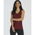 thumbnail image 2 of Real Essentials 5 Pack: Women's Crossback Keyhole Open Back Workout Tank Top Dry-Fit Sleeveless Yoga Gym (Available In Plus), 2 of 7