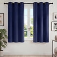 thumbnail image 1 of Blackout Blackout Cortinas, Juego de Cortinas de 2 Piezas para Recámara y Sala de Estar 42x63 Pulgadas, Cortinas Térmicas Aislantes Que Oscurecen la Habitación con Ojales, Reducción de Ruido y Bloque, 1 of 7