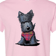 thumbnail image 4 of Inktastic Scottie Dog in Plaid T-Shirt, 4 of 5