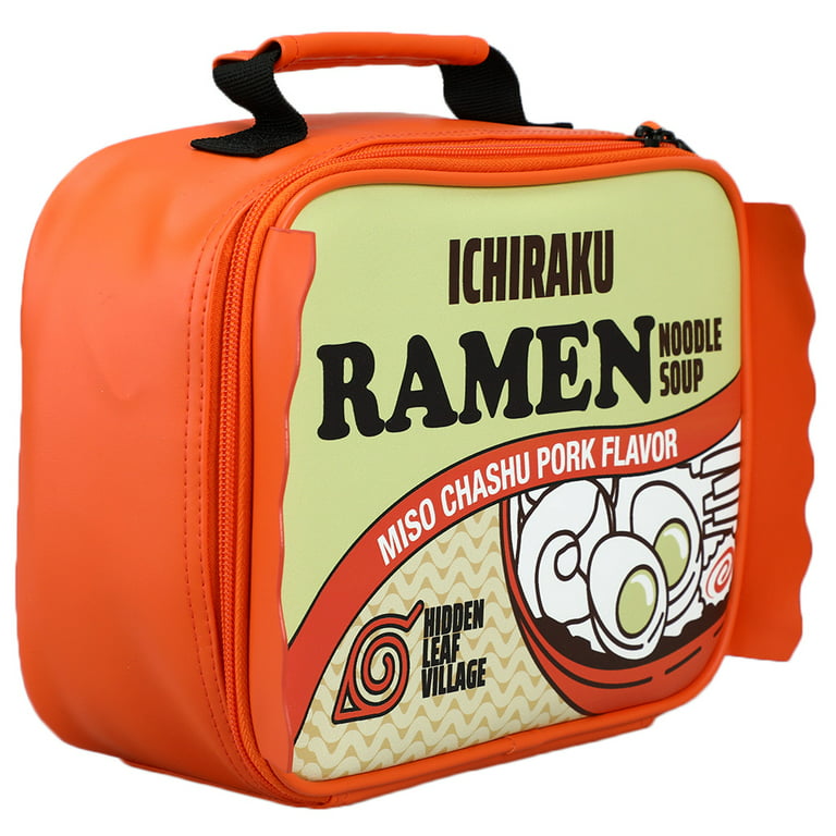 Let undskylde Villain Naruto Anime Cartoon Ichiraku Instant Ramen Insulated Lunch Box -  Walmart.com