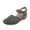 Green, variant on Fukaraa Breathable Orthopedic Sandals Women Closed Toe Arch Support Summer Dressy