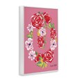 thumbnail image 4 of Stupell Industries Floral Bloom Letter U Botanical & Floral Painting White Framed Art Print Wall Art, 12 x 18, 4 of 10