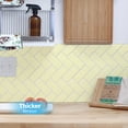 thumbnail image 3 of Art3d Herringbone Peel and Stick Backsplash Tiles (10 Tiles, Thicker Version), 3 of 5