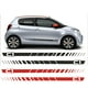 thumbnail image 2 of pegatinas laterales para puerta de coche para CITROEN C1 C2 C3 C4 C5 C6 C8 Saxo Xantia Picasso VTS VTR SPORT, pegatinas de rayas laterales, 2 of 5
