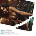 thumbnail image 3 of 500 pcs beauty Woman Billiards Time Vintage Wooden Puzzles 500 Piece,Vibrant and Stunning Design,Enchanting Woman Billiards Time High difficulty puzzle 500 Piece,Gifts for Billiards Enthusiast, 3 of 6