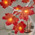 thumbnail image 3 of Led De Escritorio Con Luces De Árbol De Arces Que Funcionan Con Pilas, Luces Decorativas De Mesa De Halloween De Acción De Gracias Con Cable Usb 24 Luces matsuzay HA046490-00, 3 of 6
