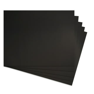 Eco Brites Too Cool Tri-Fold Poster Board 36 x 48 Black/White 6/PK 27135 
