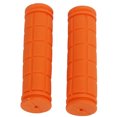 thumbnail image 5 of Orange Rubber Bicycle Handle Grips - Anti-Slip Handlebar Grips for Mountain, Road, and Urban Bikes, 5 of 8