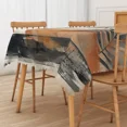 thumbnail image 3 of Nanqianyi Abstract Geometric Tablecloth,Rectangular Waterproof Stain Proof Table Cover for Kitchen Restaurant,60x120, 3 of 6