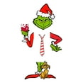 5Pcs Grinch Hanging Ornaments, Grinch Christmas Decorations, Christmas ...