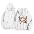 thumbnail image 1 of WEAIXIMIUNG Sweat à Capuche pour Mariée, Imprimé Rugby, Manches Longues, 1 of 4
