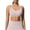 Rose Gold, variant on Ruimatai Women's Seamless Halter Sports Bra High Support Breathable Workout Top For Yoga And Fitness